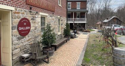 Restored, Historic Mill House Near The NCR Trail