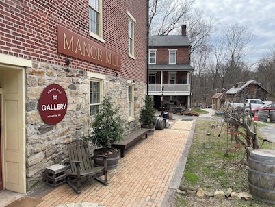 Restored, Historic Mill House Near The NCR Trail