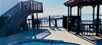 Private Fishing Pier and Swimming Pool! Beautiful Port Home.
