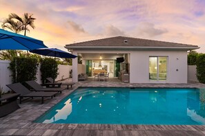 Outdoor pool, a heated pool - Finest Luxury Home, Heated Pool/Spa, Close to the beaches, FREE Bikes, Amenities (Naples)