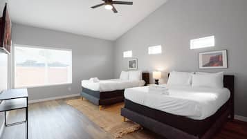 5 bedrooms, iron/ironing board, travel cot, free WiFi