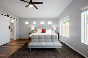 5 bedrooms, iron/ironing board, travel cot, free WiFi