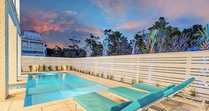 Emerald Palms|Easy Beach Access|Private Heated Pool|Gulf Views|Golf Cart
