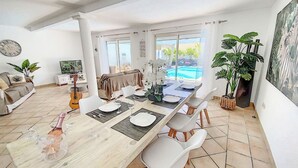 Dining - Villa Zandoli – Private Pool Just Steps from Orient Bay Beach, 3 bedrooms (Orient Bay)