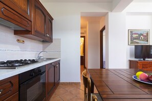 Fridge, stovetop, dishwasher