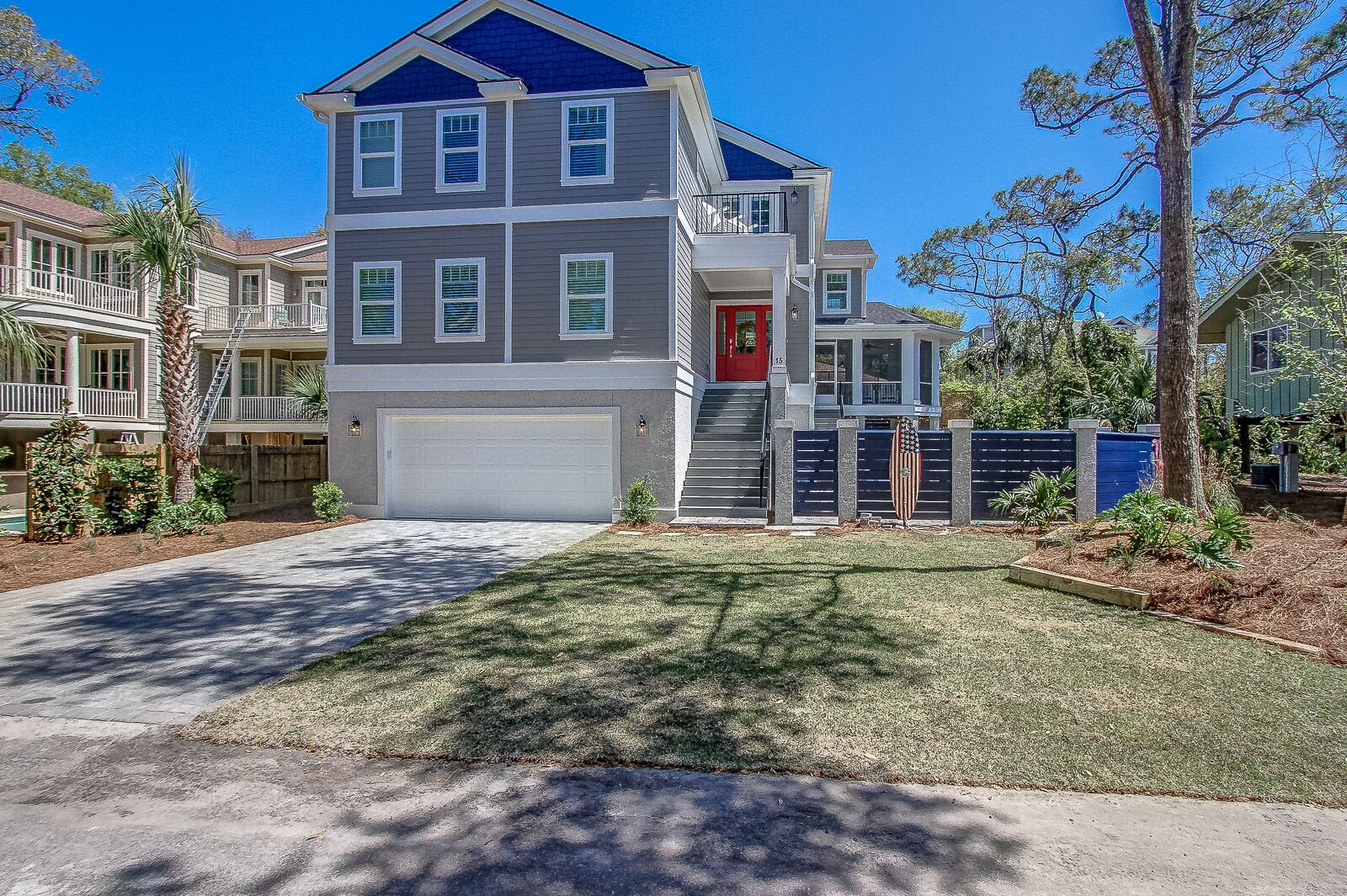 6BR Flamingo St - 40 yds from beach!