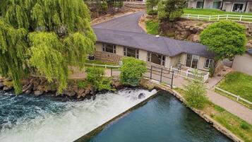 Indoor pool, a heated pool