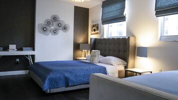 3 slaapkamers, een strijkplank/strijkijzer, gratis wifi, beddengoed
