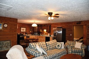 Smart TV, fireplace - Lucy's Mountain View (Cedar Bluff)