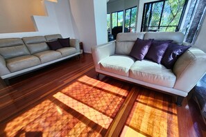 Fernseher, DVD-Player, Bücher, Videothek