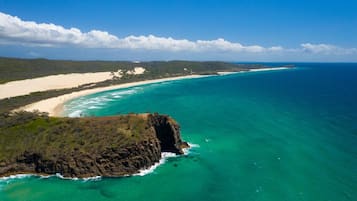 Beach nearby, beach towels