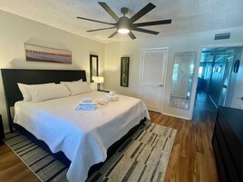 1 habitación, tabla de planchar con plancha y wifi 