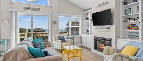 Smart TV, DVD player, books