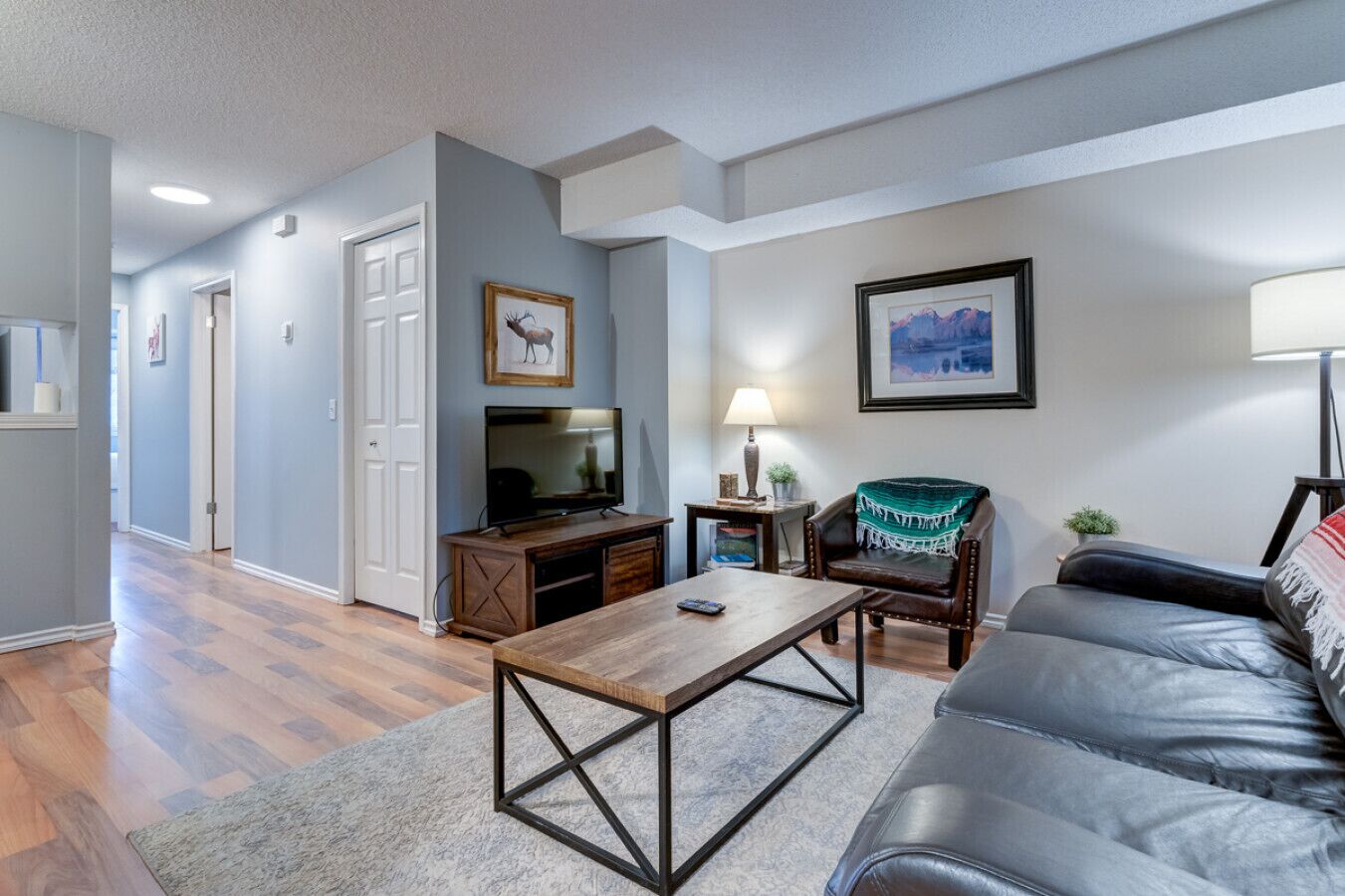 Una Smart TV, libros