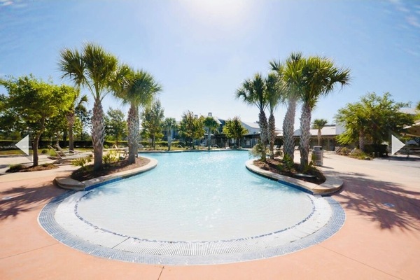 Una piscina climatizada