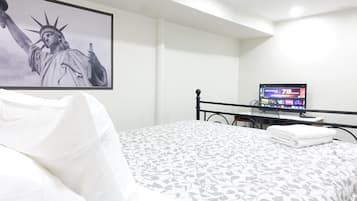 2 dormitorios, tabla de planchar con plancha, wifi y ropa de cama