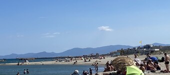 Petit coin de paradis avec vue sur le lac marin Le Barcares