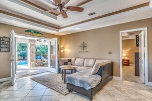 TV, video games, DVD player, books