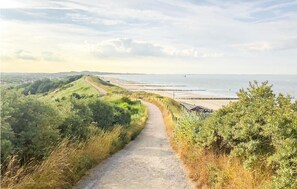 Vlak bij het strand