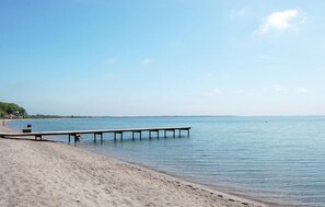 Vlak bij het strand, vissen