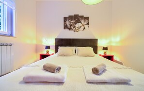 1 Schlafzimmer, kostenloses WLAN, Bettwäsche