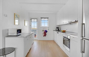 Kühlschrank, Mikrowelle, Herdplatte, Geschirrspüler