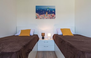 2 camere, Wi-Fi gratuito, lenzuola