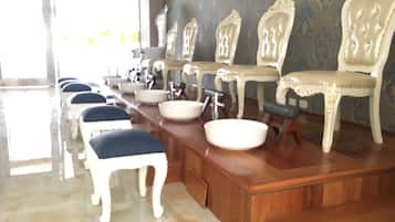 Salas de tratamiento para parejas y masajes