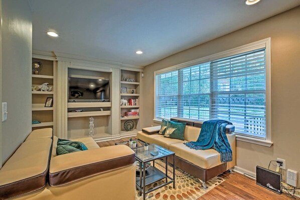 Smart TV, video games, ping pong, books