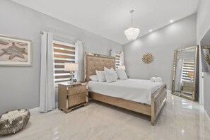 4 bedrooms, iron/ironing board, free WiFi, bed sheets