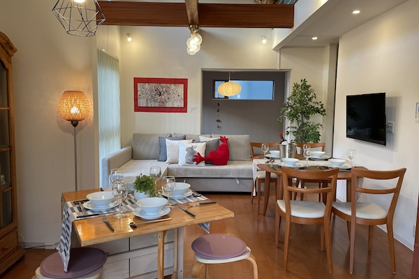 Apartment, 4 Bedrooms | Living area | TV