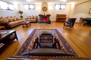 Sala de estar en el lobby
