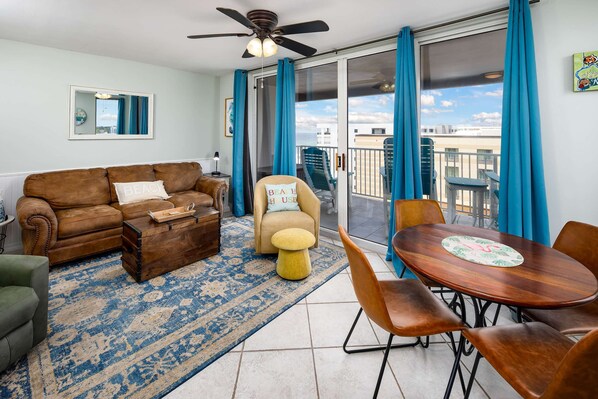 Smart TV, offices - Island Princess 719/🌊Gulf Views/ 🏖️Beach Service (Fort Walton Beach)