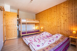 3 chambres, accès Internet
