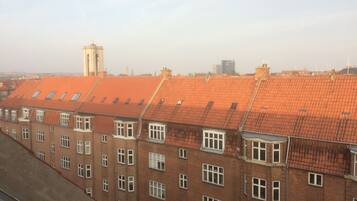 Udsigt fra overnatningsstedet