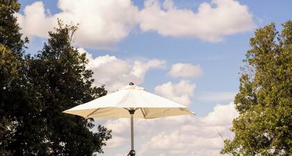 A stone farmhouse from 1850 with a pool for nature lovers