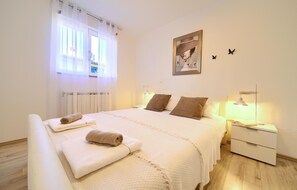 1 Schlafzimmer, kostenloses WLAN, Bettwäsche