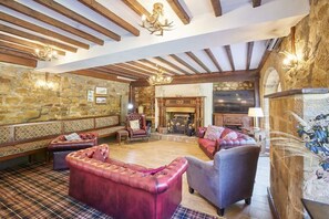 TV, fireplace, DVD player, offices - Host & Stay | The Arches Country House (Saltburn-by-the-Sea)
