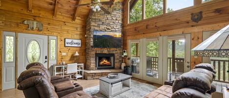 Smart-TV, peis, videospill og bøker