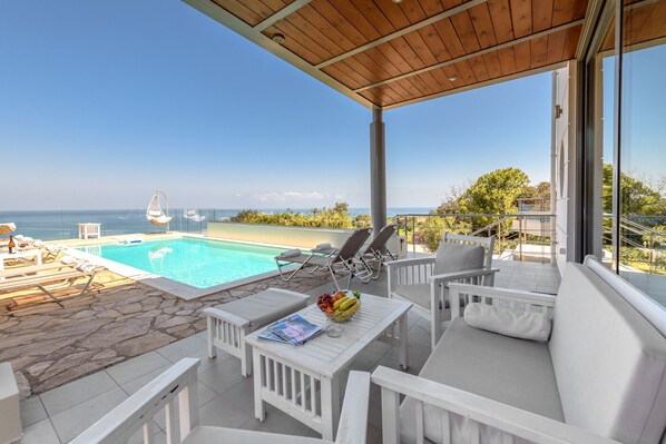 Pool - Villa Serenity - With Private Heated Pool (Gerani)