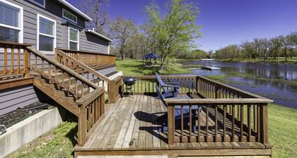 Cottage near Lake Fork, Private Stocked Pond, Secure Parking