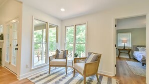 4 habitaciones, cuna de viaje, wifi gratis y ropa de cama 