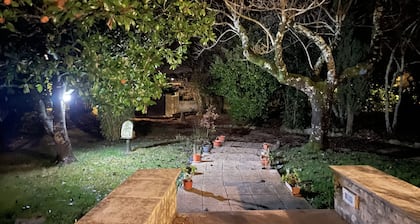 Large house (13 people) with private heated swimming pool and pétanque court