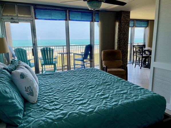 3 bedrooms, desk, iron/ironing board, travel cot