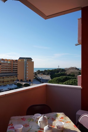 Apartment, 1 Schlafzimmer, Balkon, Stadtblick | Balkon