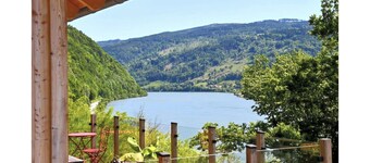 In exklusiver Alleinlage ein traumhaftes Ferienhaus m.atemberaubenden Donaublick