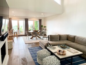 Smart TV, fireplace, offices