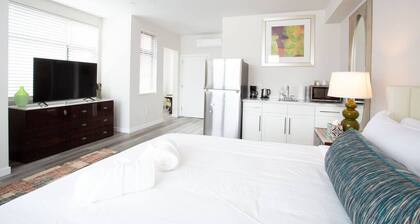 Comfy Studio with Cali King Size Mattress
