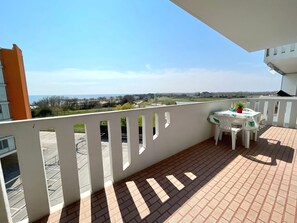 Apartment, 1 Schlafzimmer, Balkon, Meerblick | Balkon