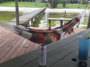 Lazy days on the dock - Visit Old Florida and Come Fish the Best Bass Lake in the Region! (Lake Placid)